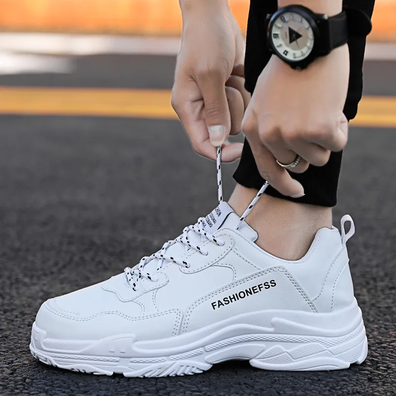 

2019 New Style Spring MEN'S SHOES Korean-style Versatile Men Sports Casual Dad MacBook Trendy Shoes Summer White Shoes Shoes