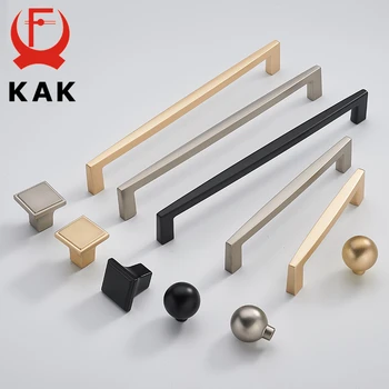 KAK Zinc Alloy Pearl Gold Cabinet Knobs Kitchen Door Handles Drawer Cupboard Door Handle Cabinet Handles for Furniture Hardware