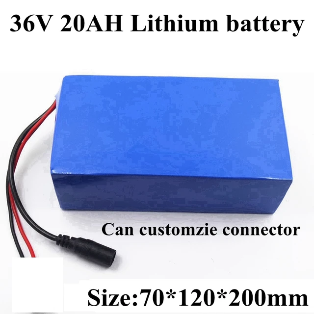 Battery 36v 20ah Lithium Li Ion Bateria 36v Bicicleta for 36v 350w 500w  Electric Motorcycle Bike Power Scooter + 2A Charger