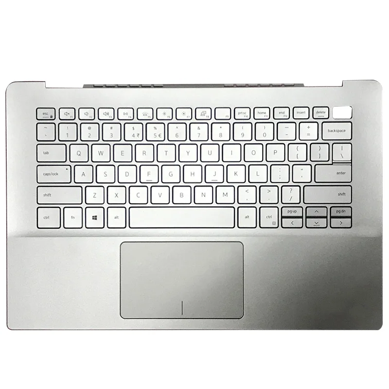 

Новый ноутбук для DELL Inspiron 5000 5490 5498 Серебряный чехол для ноутбука 0X 6YXC чехол для рук верхний чехол с сенсорной панелью клавиатуры