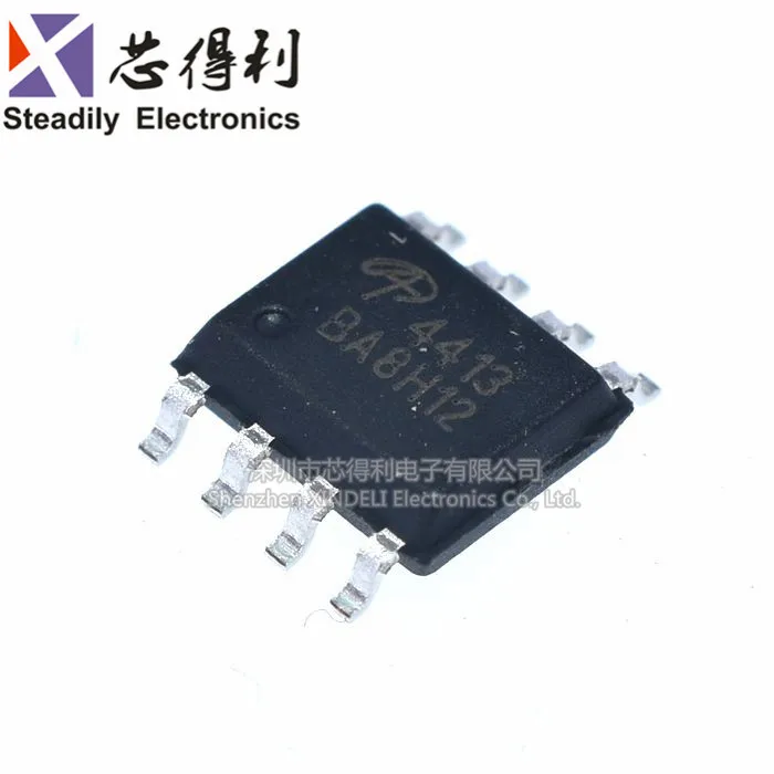 10 шт./лот совершенно новый и оригинальный Ao4413 SOIC-8 P Channel-30V/-15A SMD MOSFETs (полевой