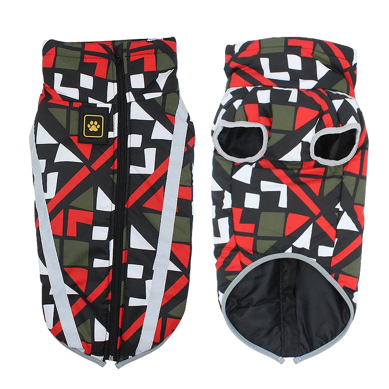 红色格子白底图