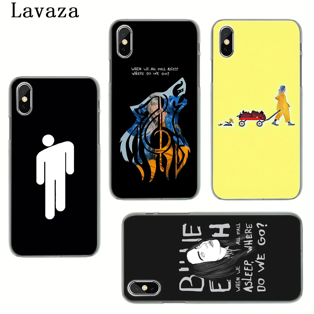 Lavaza Billie Eilish, где мы ходим жесткий чехол для телефона iPhone XR X XS 11 Pro Max 10 7 8 6S 5 5S SE 4S 4 Чехол