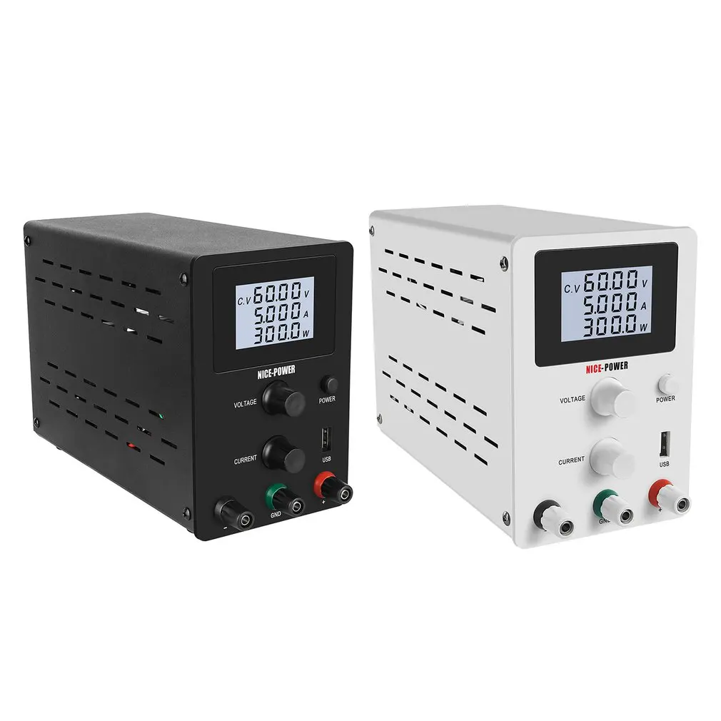 Usb Dc Laboratory 60V 5A Регулируемый лабораторный источник питания регулируемый