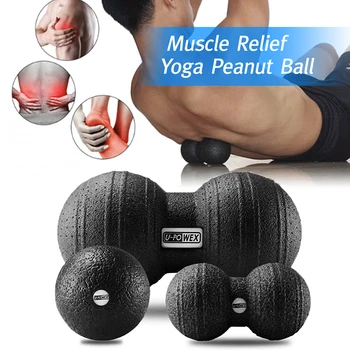 

EPP Massage Ball Peanut Muscle Recovery Ball Myofascial Release Therapy Tool Yoga Fitness Sports Muscle Relief Ball