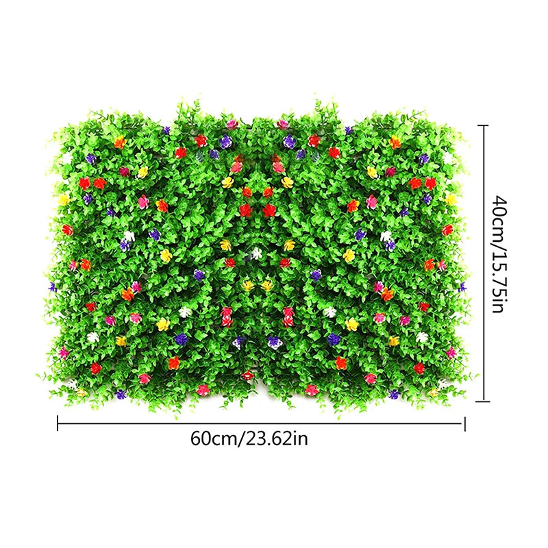 Artificial Plant Lawn lvy Screening Grass Fake Wall Plant Decorative Garden Outdoor Interior Decoration Home Decor 40*60cm artificial plants artificial grass mats