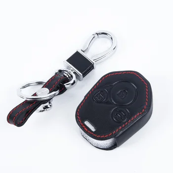 

Leather Car Key case For Subaru Forester XV 3 Buttons Dustproof Shell 1pc