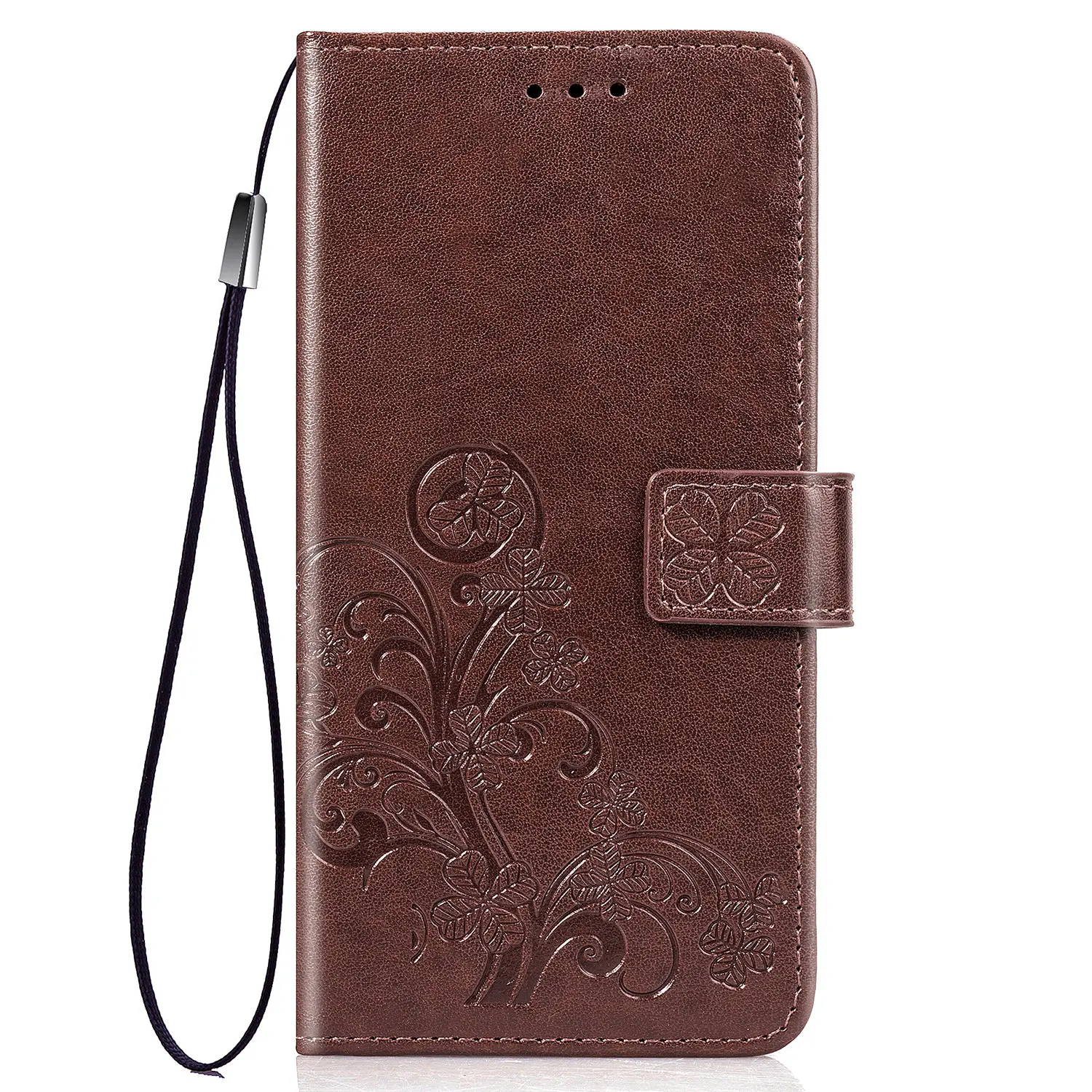 Pu Leather Phone Bag Case for Alcatel 50 Flip Book Business Wallet Soft Tpu Silicone Back Cover | Мобильные телефоны и