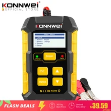 Car-Battery-Tester Car-Repair-Tool Lead-Acid Agm-Gel Konnwei Kw510 Full-Automatic 12V