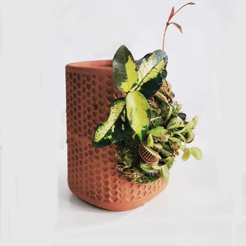 

Terracotta Flowerpot Flower Pot Ceramic Vase Planter Slime Soil Ceramic Crockery Planter Cactus Nursery Pots For Plants Craft