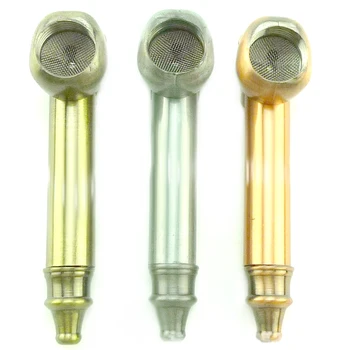 

100 Pcs Smoking Pipe 88mm Skull Shape Metal Smoking Pipe Portable Dry Tobacco Smoke Accessories Creative Smoke Tools As a Gift