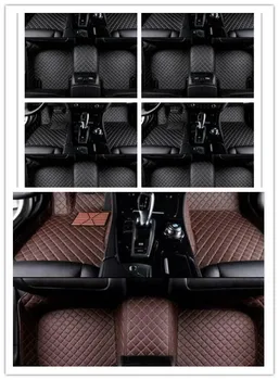 

new Car floor mat before & after lining waterproof pad For Ford mustang 2015-2017