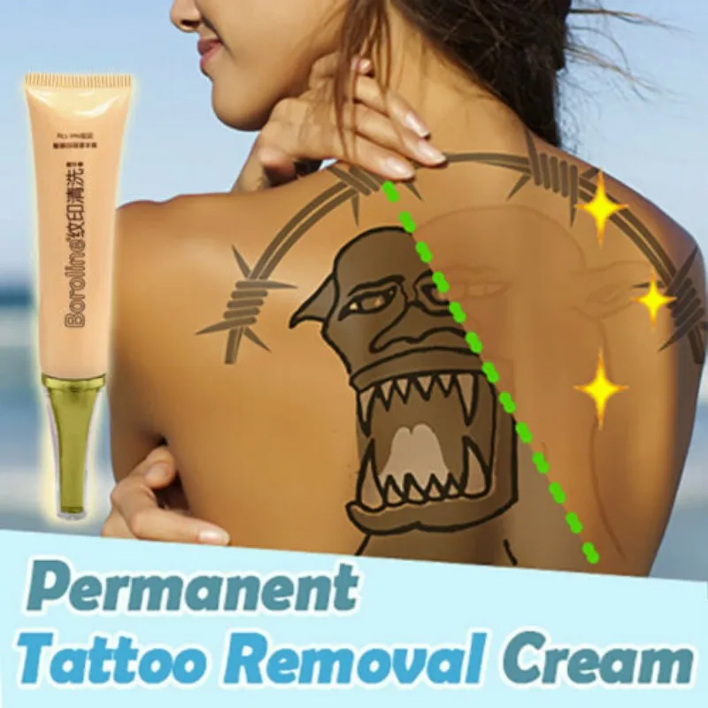 Горячий безопасный Перманентный крем для удаления татуировки печати очищающий крем применимый на большинстве частей Аксессуары для тела