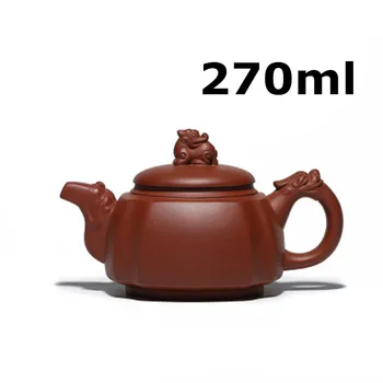 

2020 Limited Tetera Yixing Clay Teapot Zisha Teapot Infuser Set 270ml Si Fang Teng Long Hu New Arrived Authentic Drop Shipping