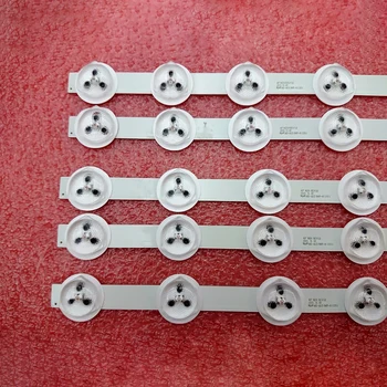 

New LED backlight strip 40" 39" NDV REV1.0 ABC For TOSHIBA 40L3433DG VESTEL VES390UNDC-01 VES400UNDS-01 VES400UNDS-02