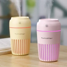 ELOOLE 300 ML içi boş oyma tasarım ultrasonik USB Mini nemlendirici taşınabilir sis nemlendirici sprey difüzör ev araba ofis için