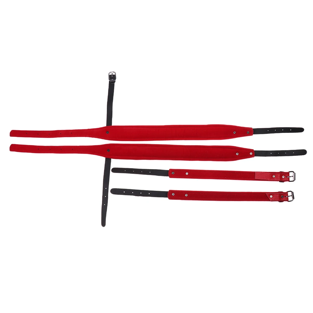 1 Pair 96/120 Bass Accordion Shoulder Straps for Accordionist Stage Accessory 98-110cm