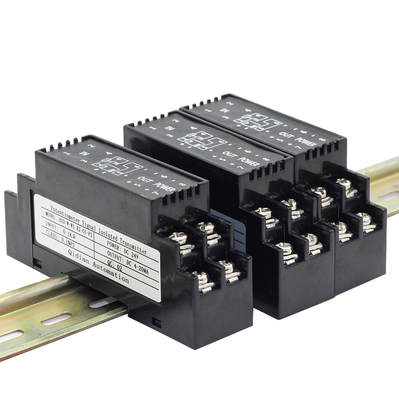 Potentiometer Signal Transmitter 05kohm 10kohm Input 420ma 010v Output Resistance Transducer