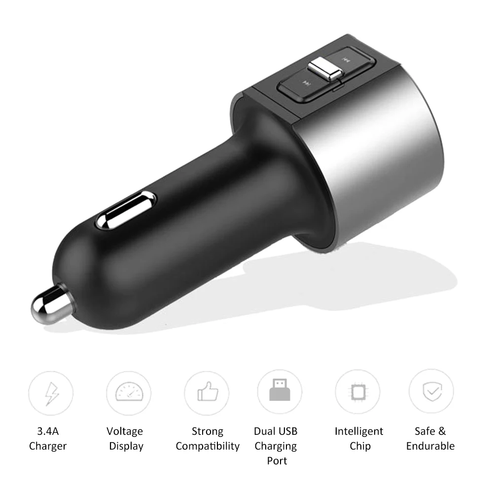 C26S Handsfree Bluetooth подключение музыкальный плеер двойной USB Автомобильное зарядное устройство беспроводной передатчик стерео Hands-Free автомобильный gps