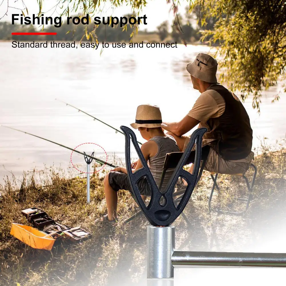 Head Rest Telescopic Fishing Rod Holders Fish Pod Grip Rod Support Stand Head Carp V/U Shape Holder Fishing Tackle