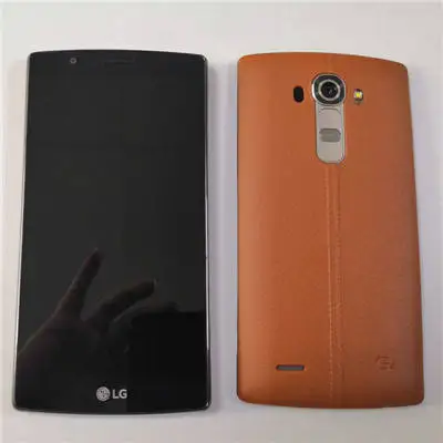 Brown Разблокированный LG G4 H815 H811 H810 5,5 дюймов 16,0 Мп камера четырехъядерный 3 ГБ ОЗУ 32 Гб ПЗУ 1080P смартфон - Цвет: Brown