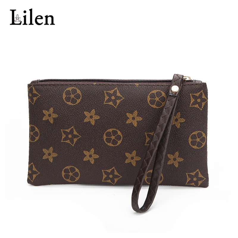 

LILEN Women's Hand Purse New Print Five-pointed Leisure Key Coin Storage Bags Small Fashion Casual Quality Purse Wallet