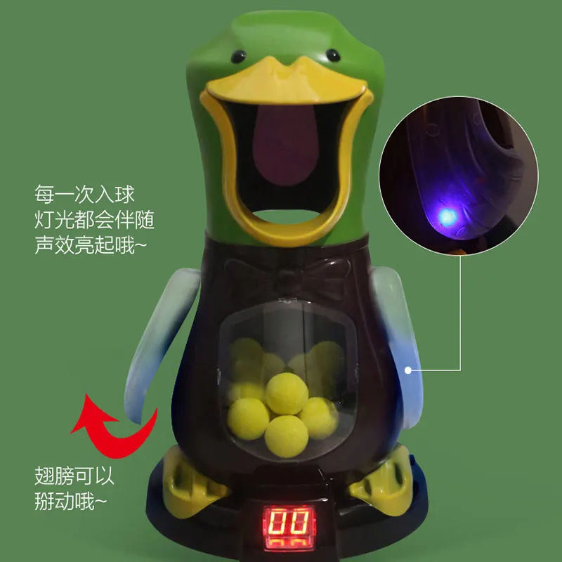 Мишени Airshot игра пена Дротика мишени игрушки милая утка игрушка стрельба со счетом электрическая стрельба мишени дети плавающие игрушки мяч