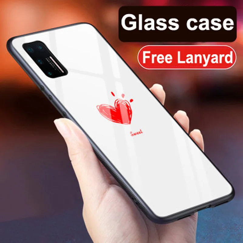 Чехол для смартфона Smartisan Nut Pro 3, чехол из закаленного стекла для смартфона Smartisan Nut Pro3 DT1901A, задняя крышка для Smartisan Pro 3 - Цвет: A8