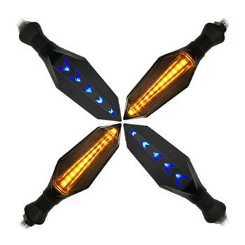 

Parts Turn Signal lights 1 pair Motorcycle LED Lamp Sequential Flowing
