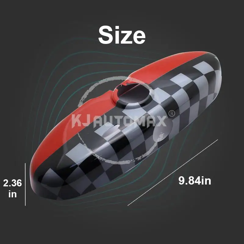 KJAUTOMAX для Mini Cooper R55 R56 R57 R60 R61 внутри крышка зеркала заднего вида