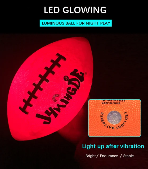 Light Up American Football Ball LED