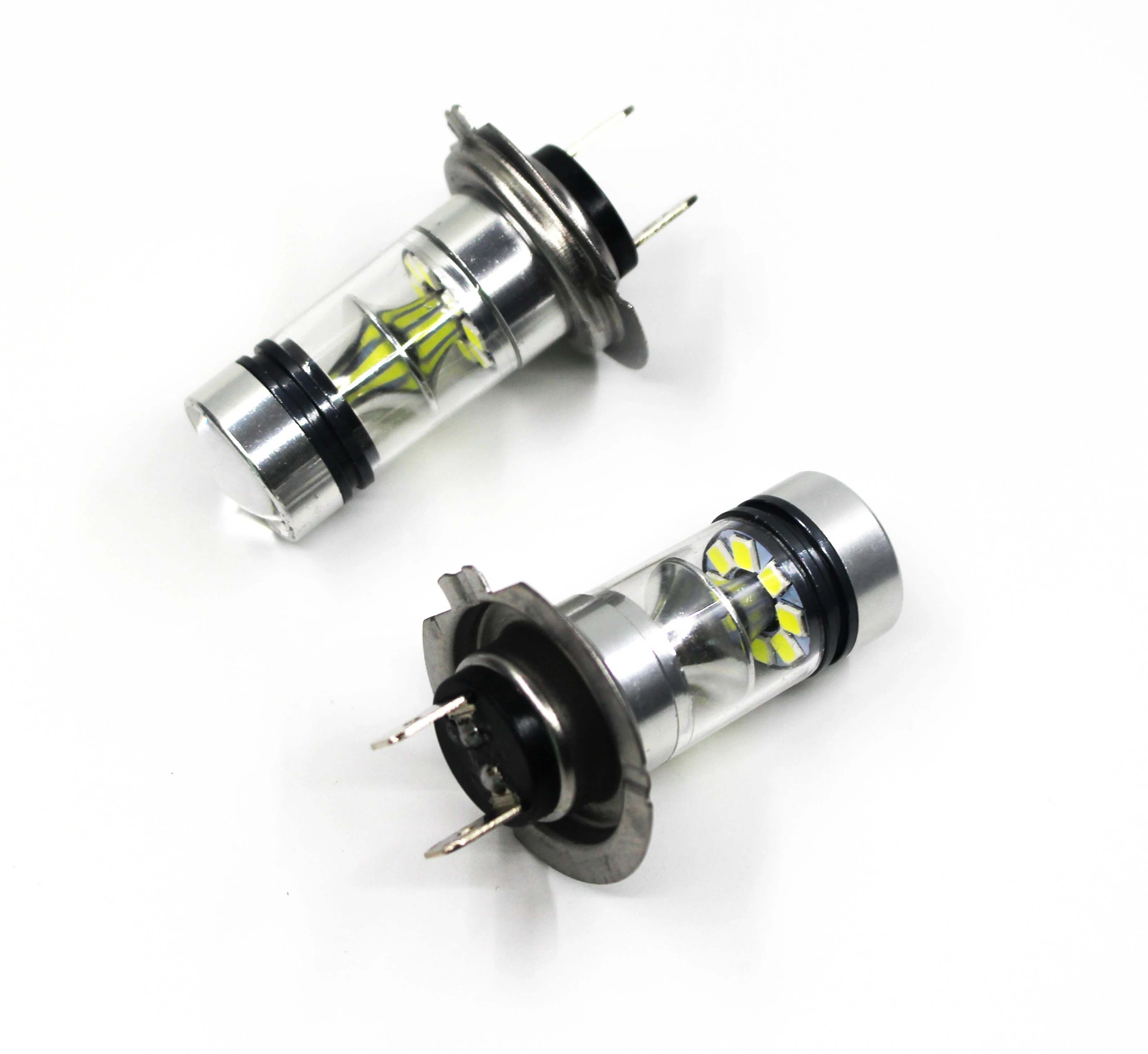 2 шт. светодиодный высокое Мощность туман светильник H7 20smd светодиодный туман светильник 12V 6500K лампы белый светодиодный светильник светодиодный автомобильный светильник s