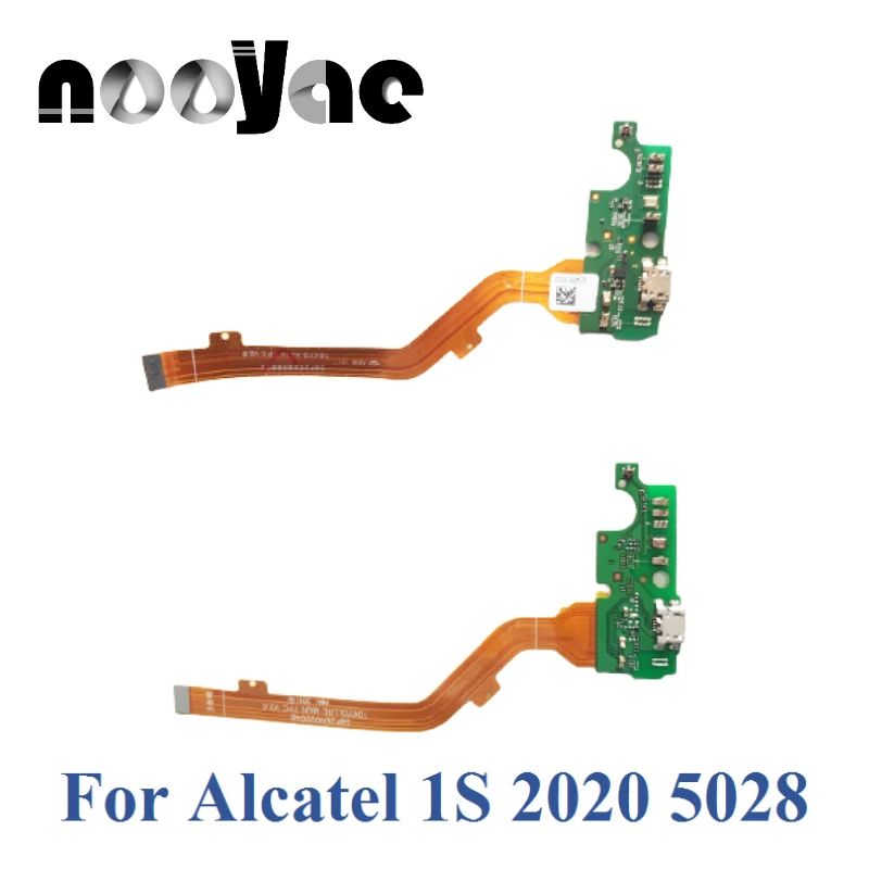 

5PCS Brand New For Alcatel 1S 2020 5028 5028D 5028Y USB Dock Charging Port Charger Plug Main Flex Cable Microphone MIC Board