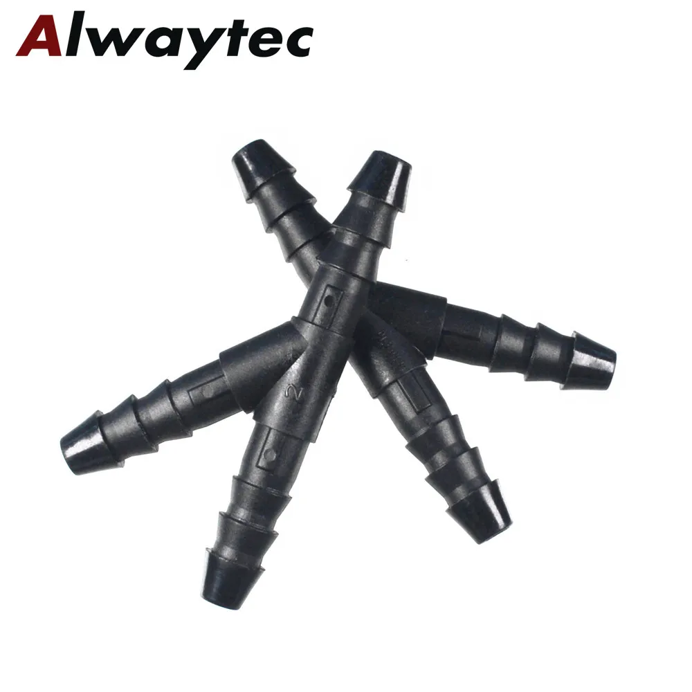 ID4 ID7.5 ID8 ID10 Kunststoff T-anschluss Allgemeine Kraftstoff Linie Schnell Anschluss Y Typ Schlauch Adapter Für Nylon Rohr 5 stücke viel – Detail 6