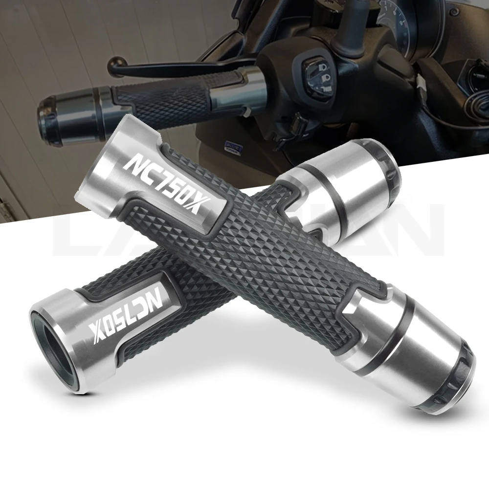 

Hot Sale Universal 7/8 22MM Motorcycle Handlebar Grips End Handlebar Grips For Honda NC750X NC-750X NC750 nc750S Nc 750X LOGO