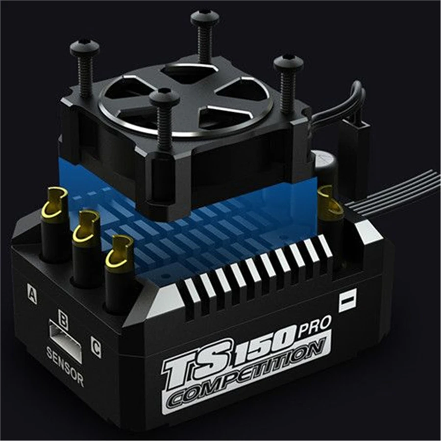 SKYRC TS150 Pro Алюминиевый TORO TS150 Pro бесщеточный сенсорный ESC для 1/8 RC автомобиля Багги Truggy Monster Truck