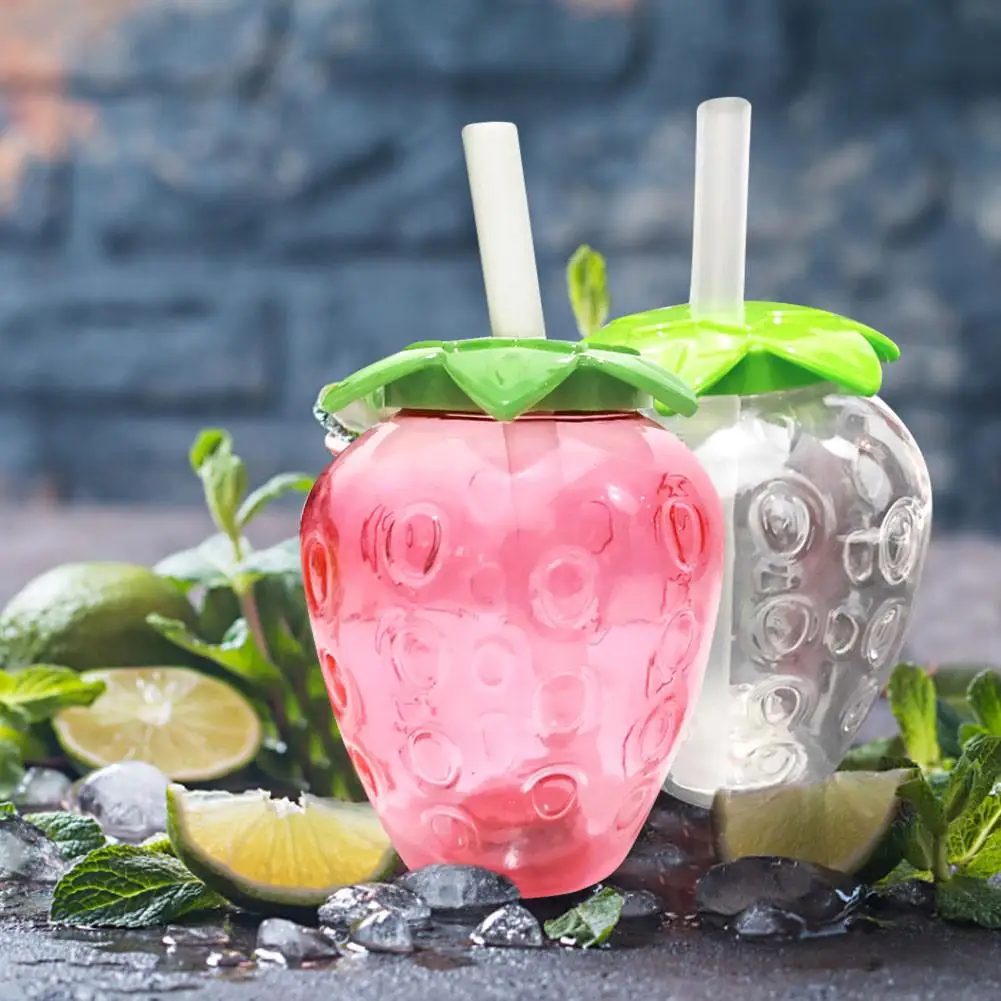 500 мл чашка в форме клубники переработанная бутылка для сока и молока с PP