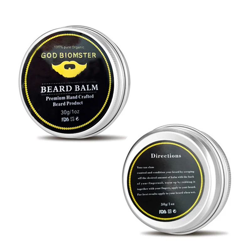 Beard Growth Grooming Care Wax Shape Treatment Skin Care Cream Soften Moustache Anti-Drying Shaving Cream