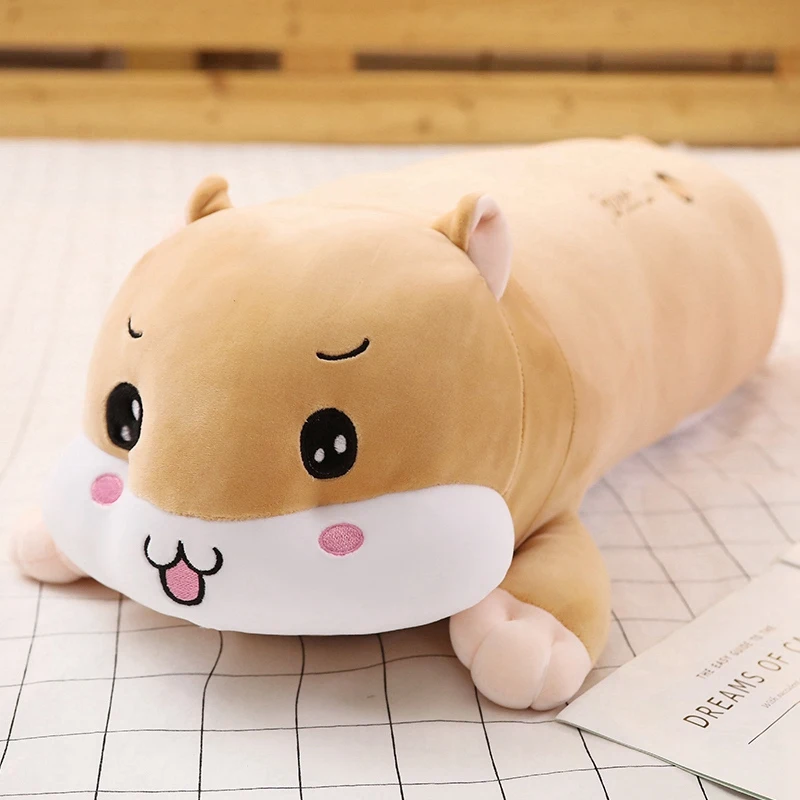 1pcs Hamster Toy Stuffing Mouse Pet Doll Plush Toy Baby Kid Appease Sleeping Pillow Doll Animal Soft Stuffed Toy Birthday Gifts