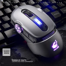V11 Профессиональная игра конкурентоспособная мышь Механическая мышь Esports игры металлические трафареты в виде крутых автомобилей мышь светодиодный RGB подсветка компьютера USB мышь