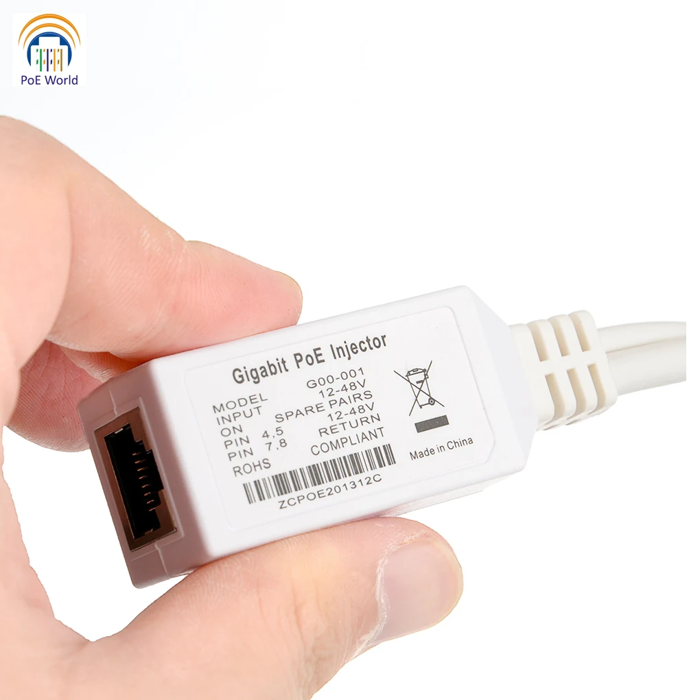 Gigabit Poe Injector Cable Use As Poe Splitter Or Poe Injector