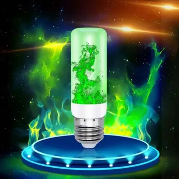 

New AC85-265V Corn Bulb LED Fire Light Decoration Living Room Decor Lighting Creative 4 Modes 3W Atmosphere Lamp Party Bar KTV