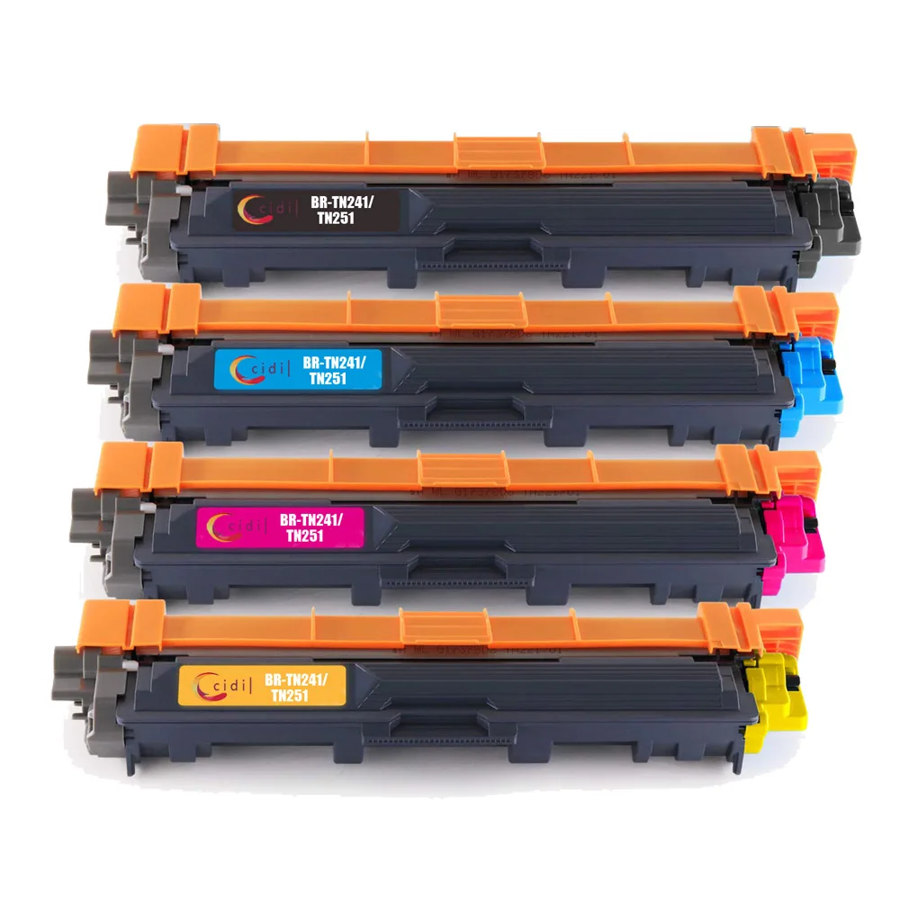 TN241 TN245 Replacement for Brother TN-241 TN-242 TN-245 TN246 Toner  Cartridges Compatible for Brother HL-3170CDW HL-3140CW