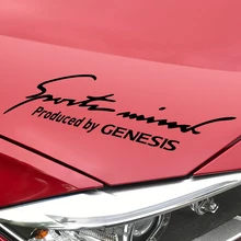 Autocollant de décoration de phare pour Hyundai Genesis, autocollant réfléchissant à sourcils, accessoires de voiture