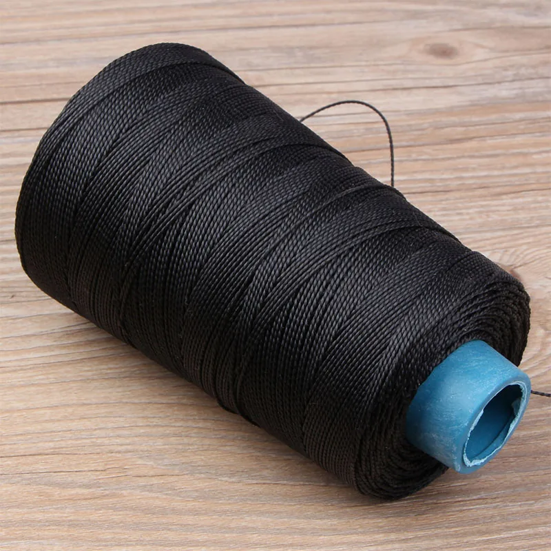 1 рулон прочный кожаный вощеный шнур для DIY инструмент для рукоделия ручная строчка плоская Вощеная швейная линия 3 цвета