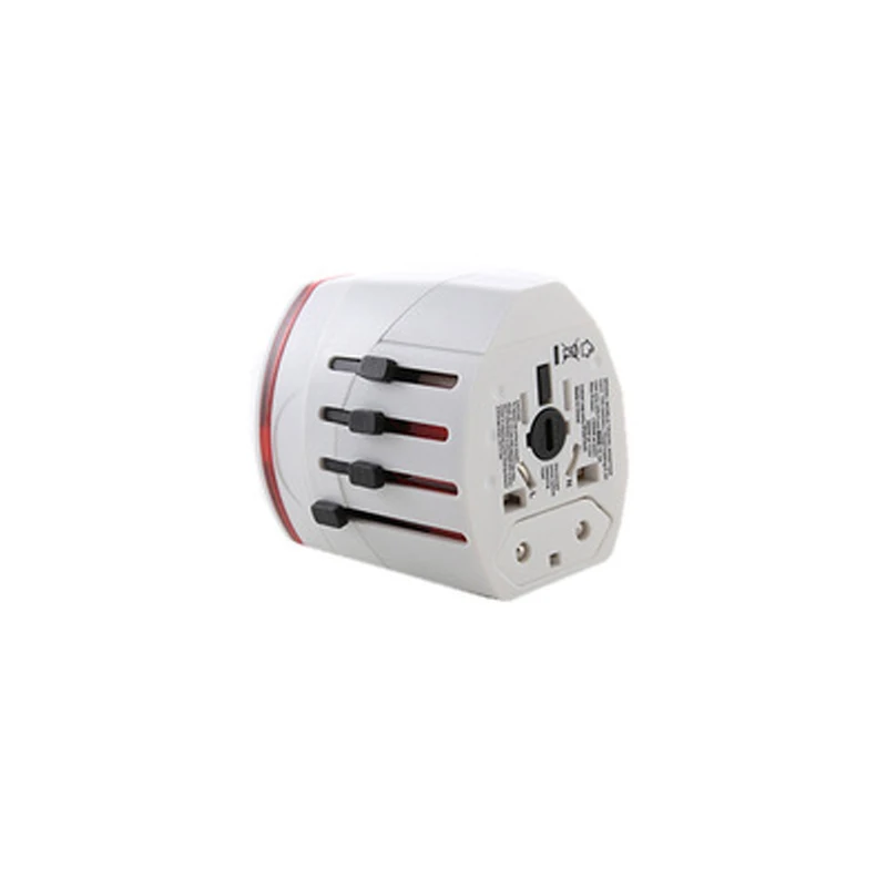 AC100V-250V 10A Универсальный адаптер питания для путешествий с двумя usb-портами DC5V 1A US UK EU AU/CNY