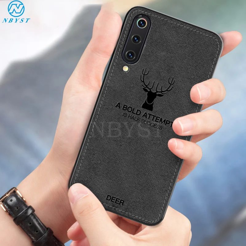 

Deer Cloth Phone Case RedMi K20 Pro Note 7 7A 6 6A GO Silicone Frame Case for Xiaomi Mi 9 SE A2 8 Lite A1 Mix3 2S Mi A3 9T Case