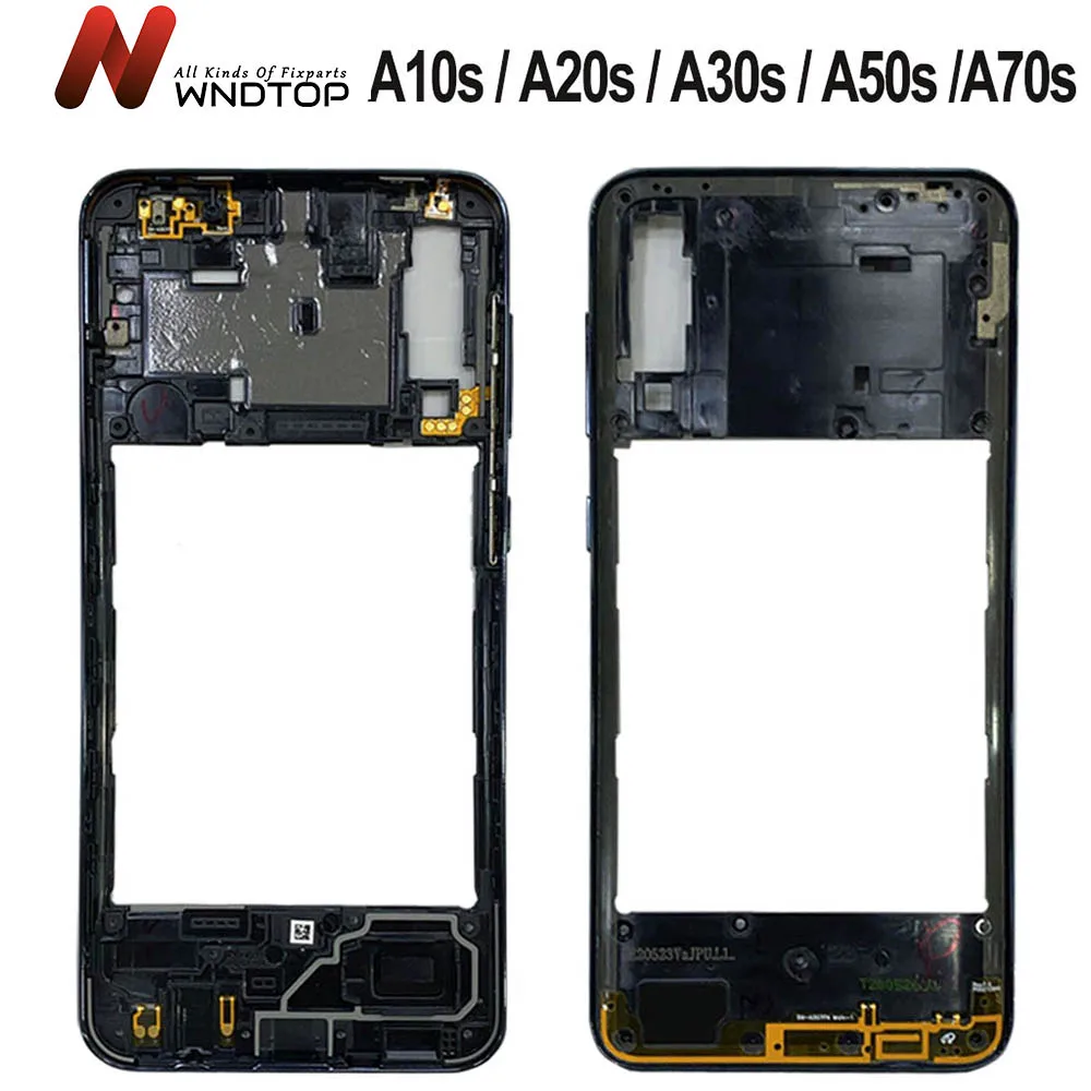 

For Samsung A20s A30s A50s A70s Middle Frame A207F A307F A507F A707F Middle Frame Bezel Middle Plate Replacement Part