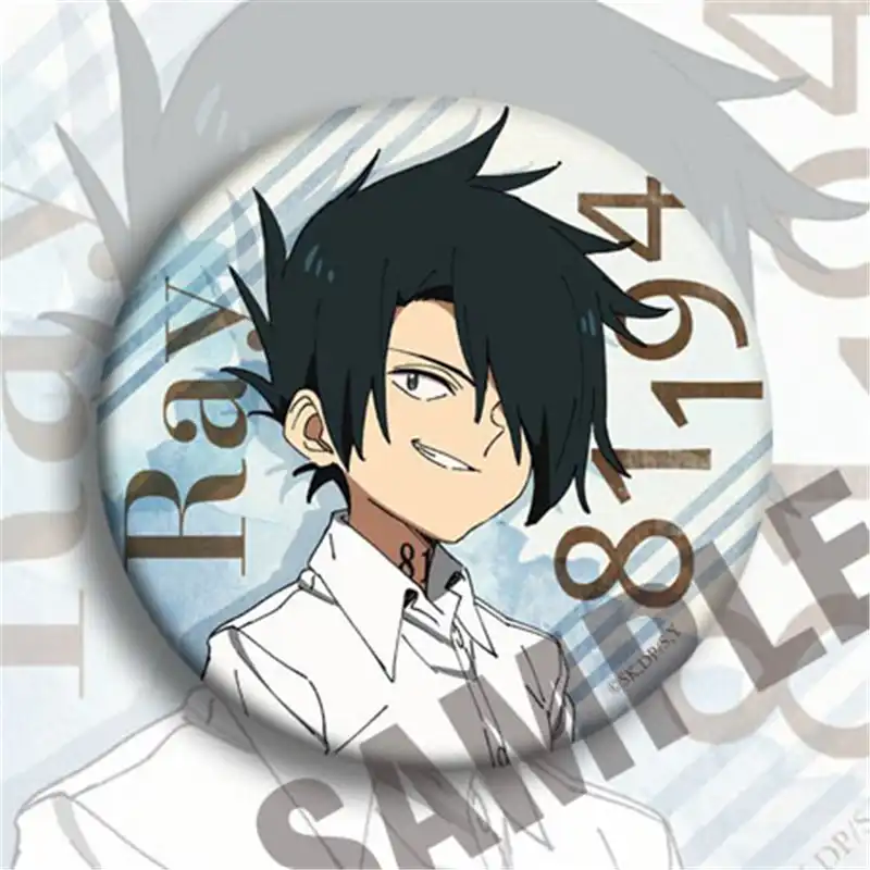 12pcs Anime Japan Cartoon The Promised Neverland Cosplay Badge 12pcs Anime Japan Cartoon The Promised Neverland Cosplay Badge