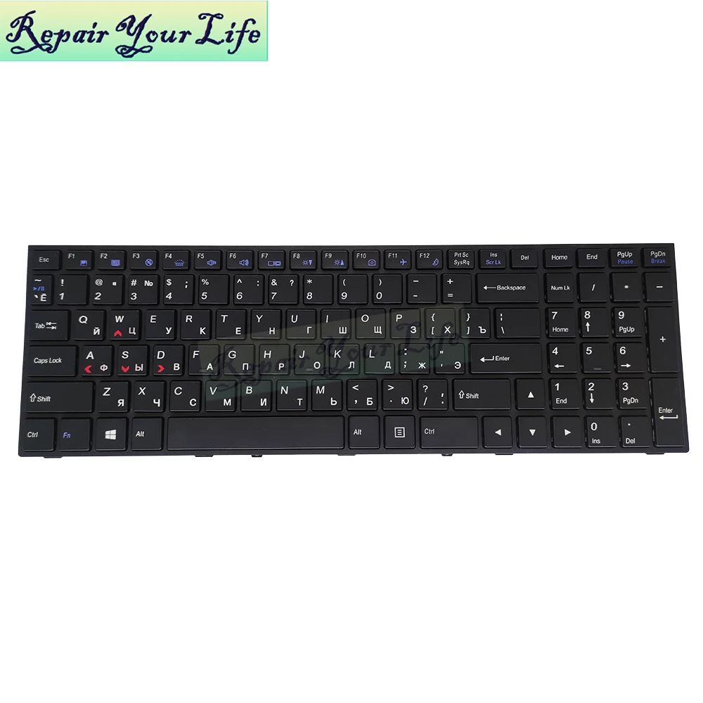 Teclado Retroiluminado para Nós Russo Inglês P650 P650sg P651sg P650se P651se P655se 680-p65000131 Mp-13h83usj430b - Imagem 3